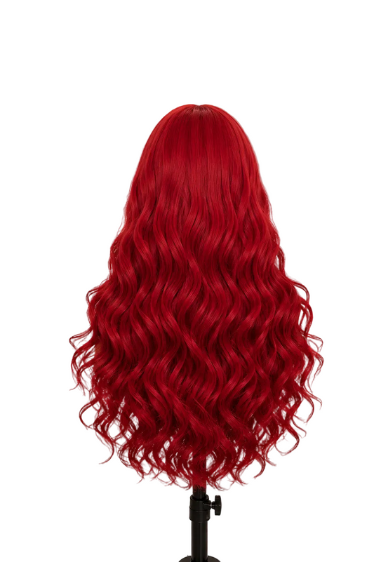 Nova | Long Natural Wavy Synthetic Lace Front Wig – 26 Inch | 4 Colours