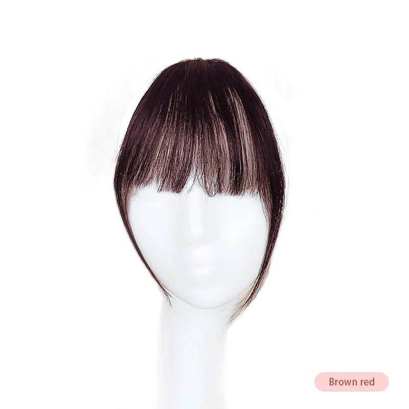 Invisible Air Bangs Clip-In Hair Extension – 100% Human Hair Fringe