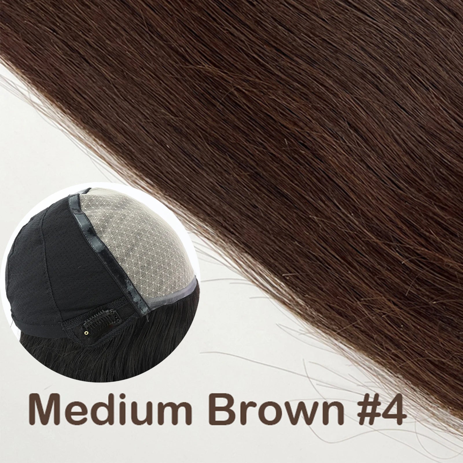 Silk Top 6x6 PU Front Remy European Straight Wig