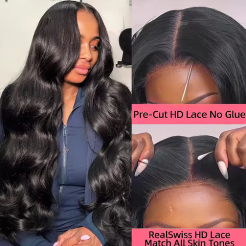 Body Wave Glueless 5x5/13x6 HD Lace Front Wig 250%