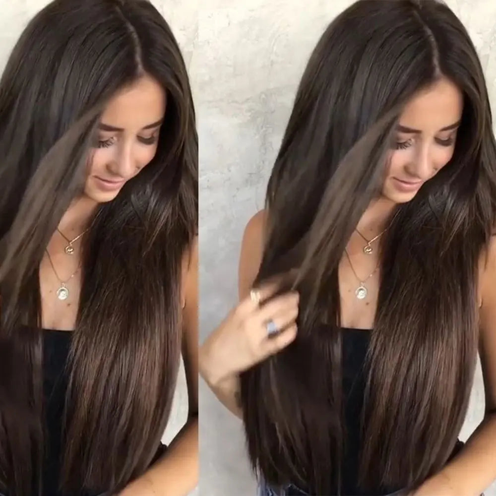 Silk Top Full Lace Wig – Straight Brazilian Remy Hair 150%