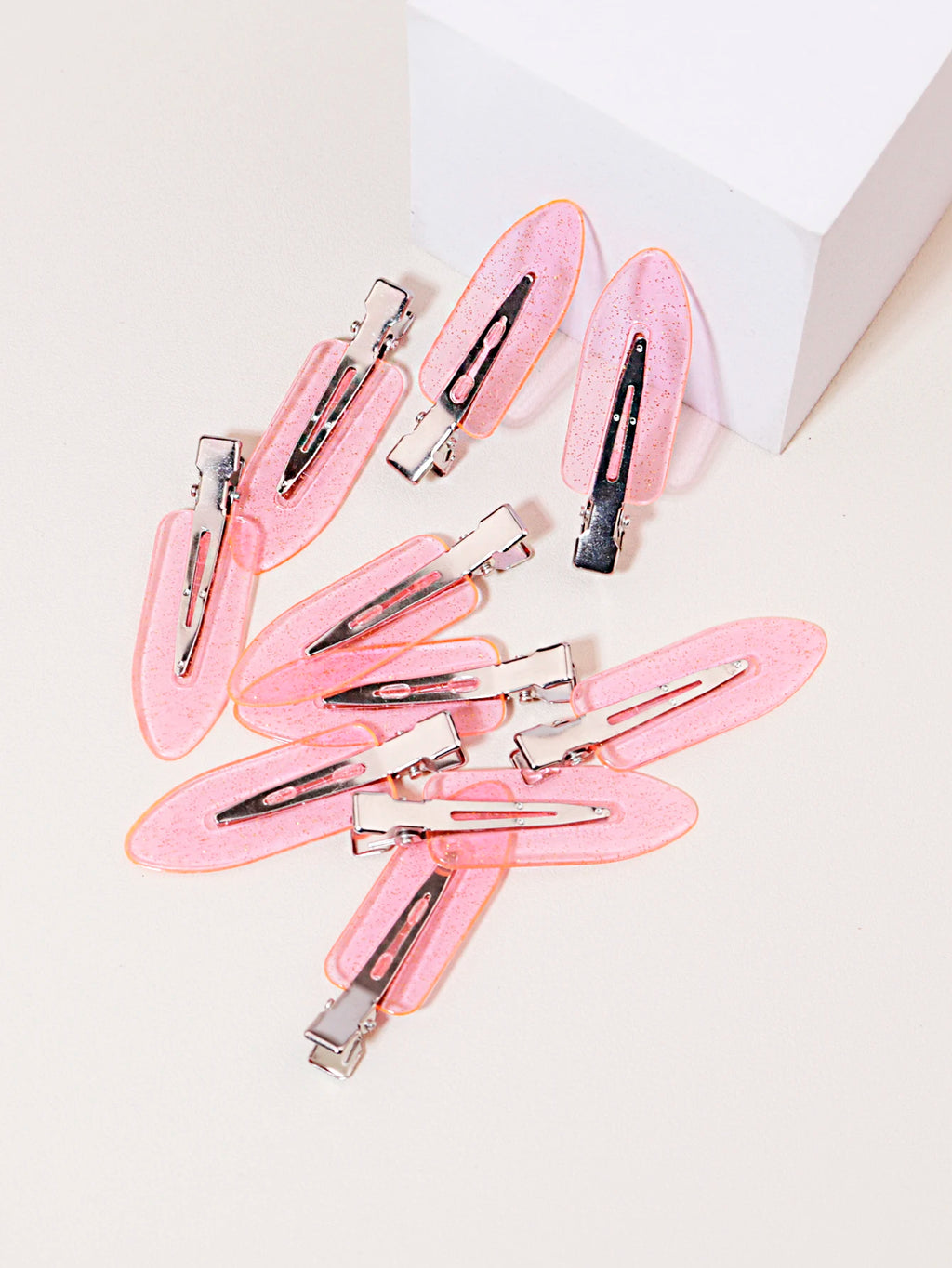 Transparent Hair Clips for Wigs – 10pcs Seamless Styling & Sectioning Clips