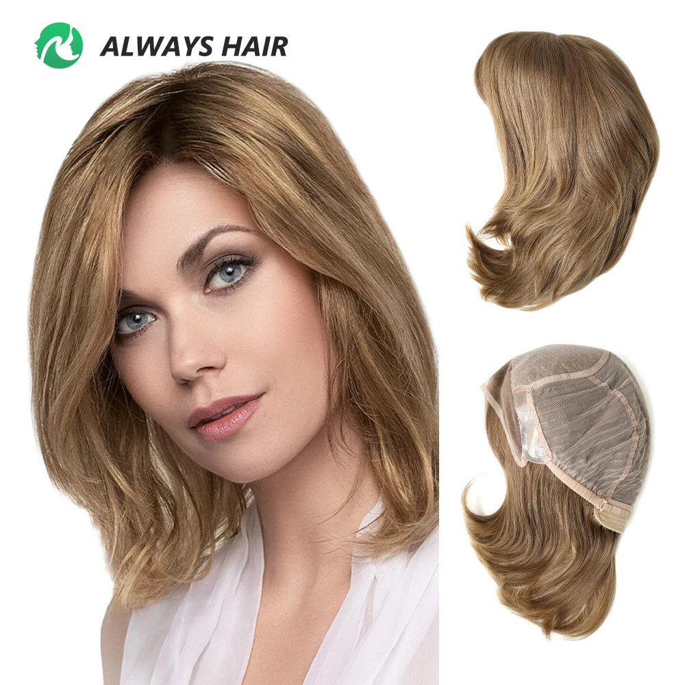 European Virgin Hair Straight Short Lace Front Wig – French Lace