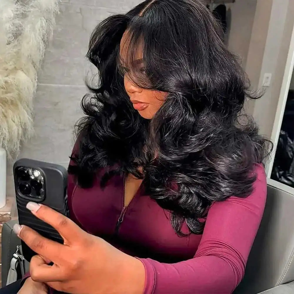 Body Wave Glueless 13x4/13x6 HD Lace Front Wig 250% – Pre Cut
