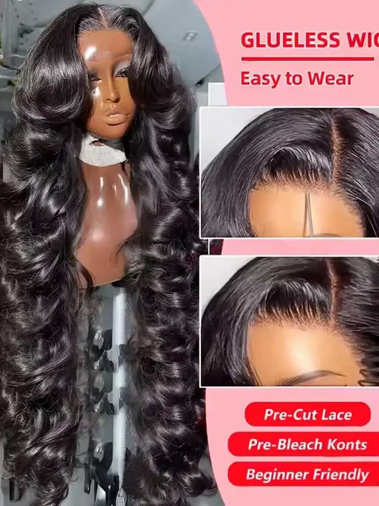 Body Wave Wear & Go Glueless Wig – 40/42 Inch | 250% Density HD Lace Front