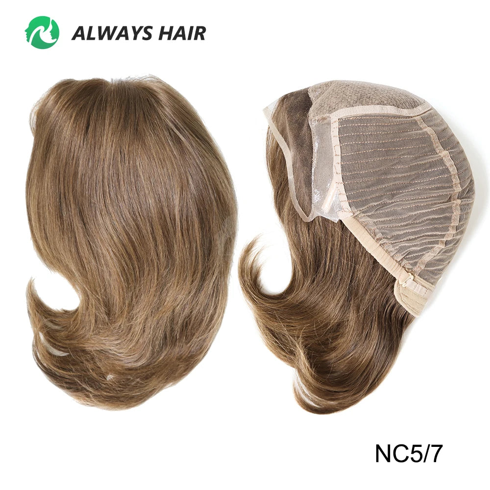 European Virgin Hair Straight Short Lace Front Wig – French Lace