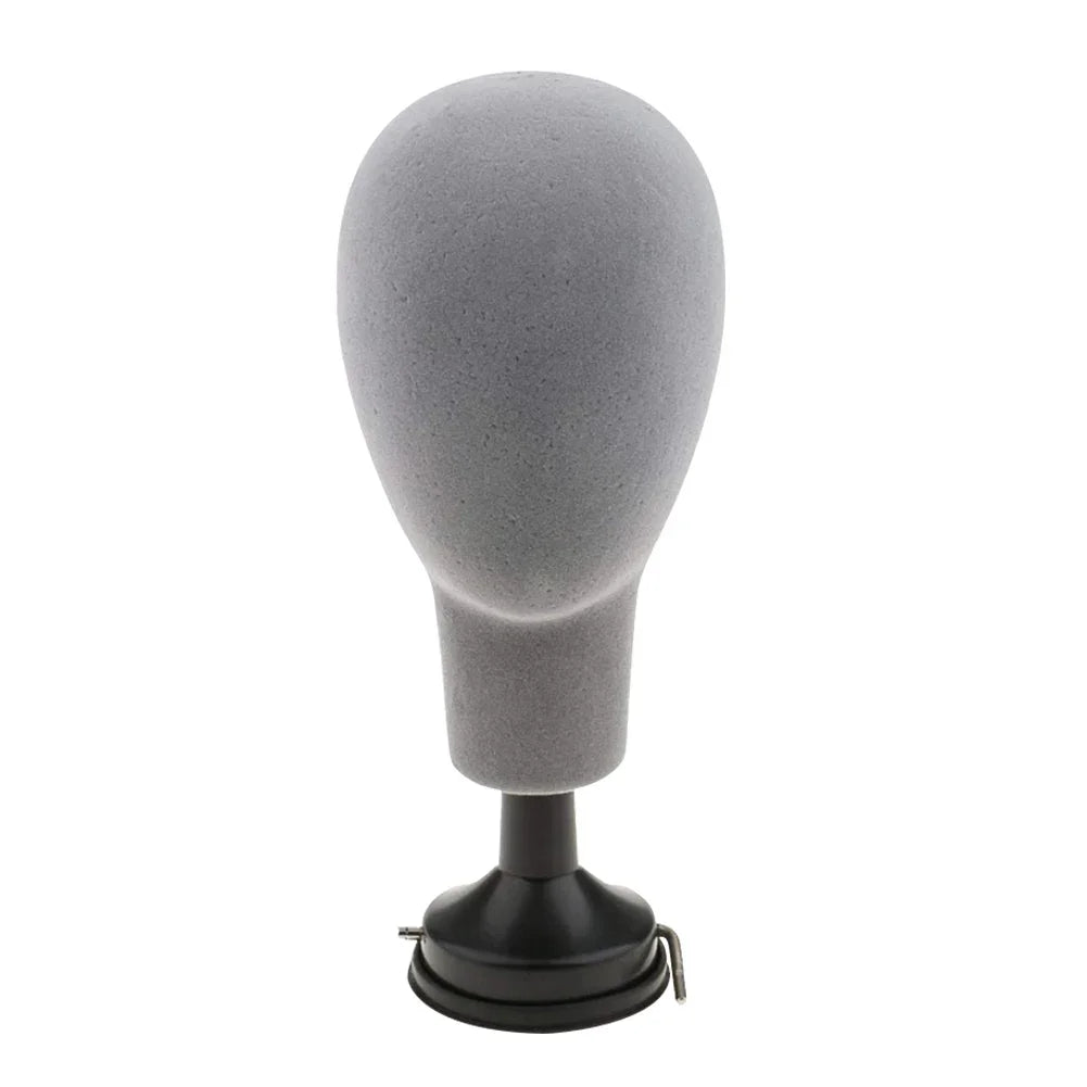 Foam Mannequin Head Display Stand – Wig, Hat & Glasses Holder