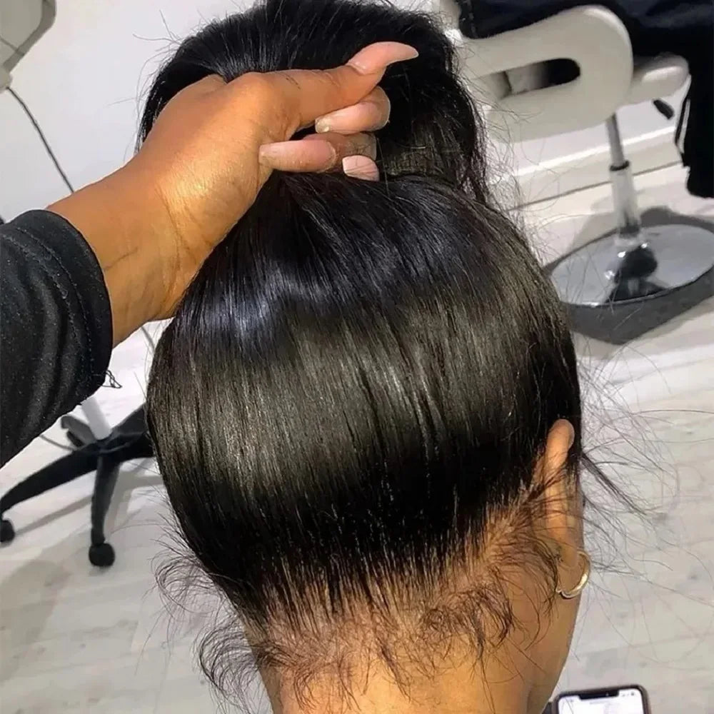 Bone Straight 360 Full Lace Wig 30/40 Inch – Brazilian Hair