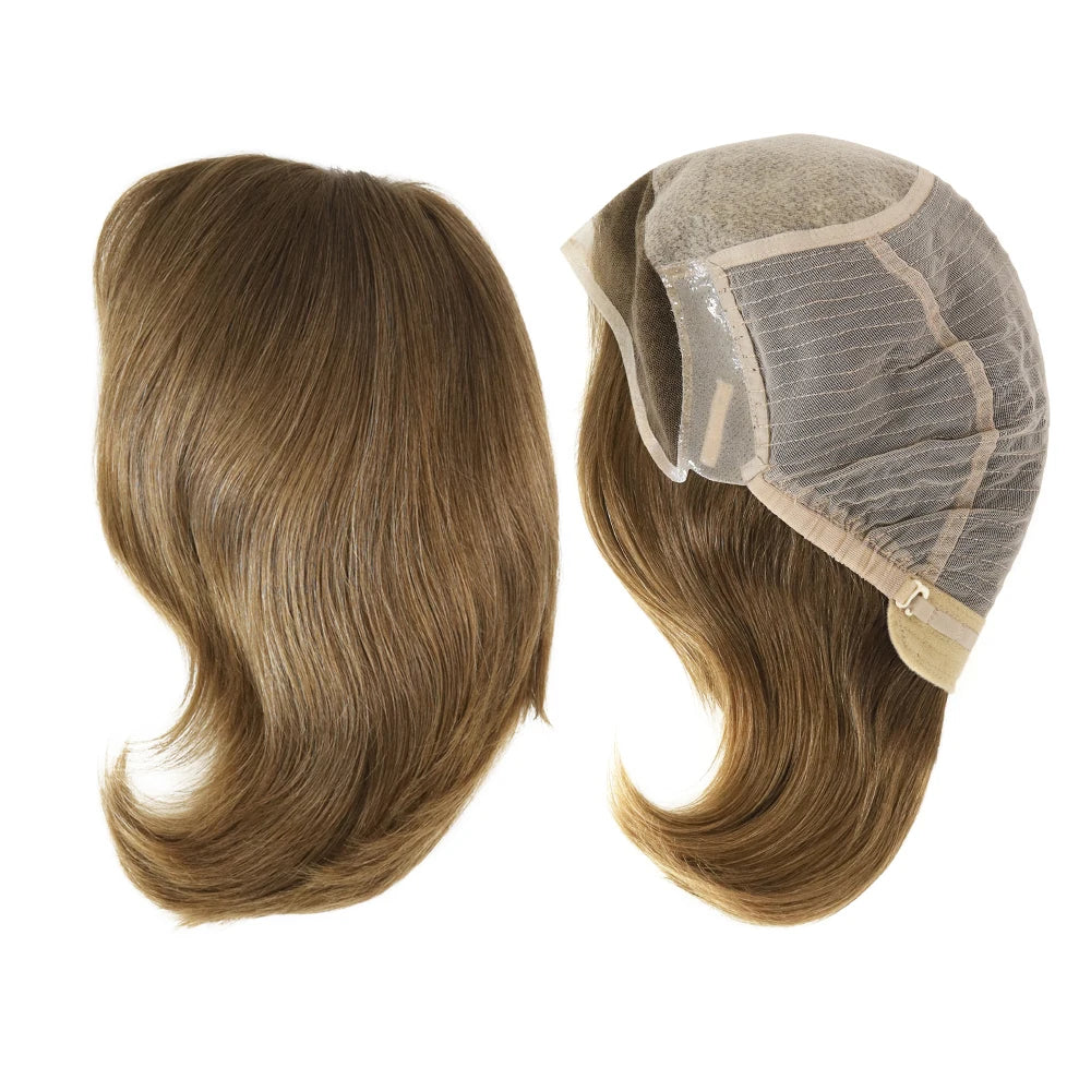 European Virgin Hair Straight Short Lace Front Wig – French Lace
