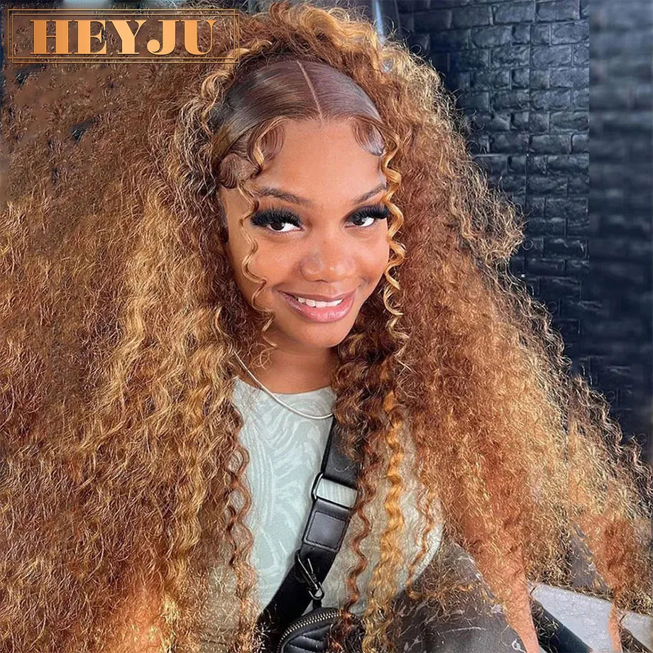 Highlight Ombre Deep Wave 13x6/13x4 HD Lace Front Wig