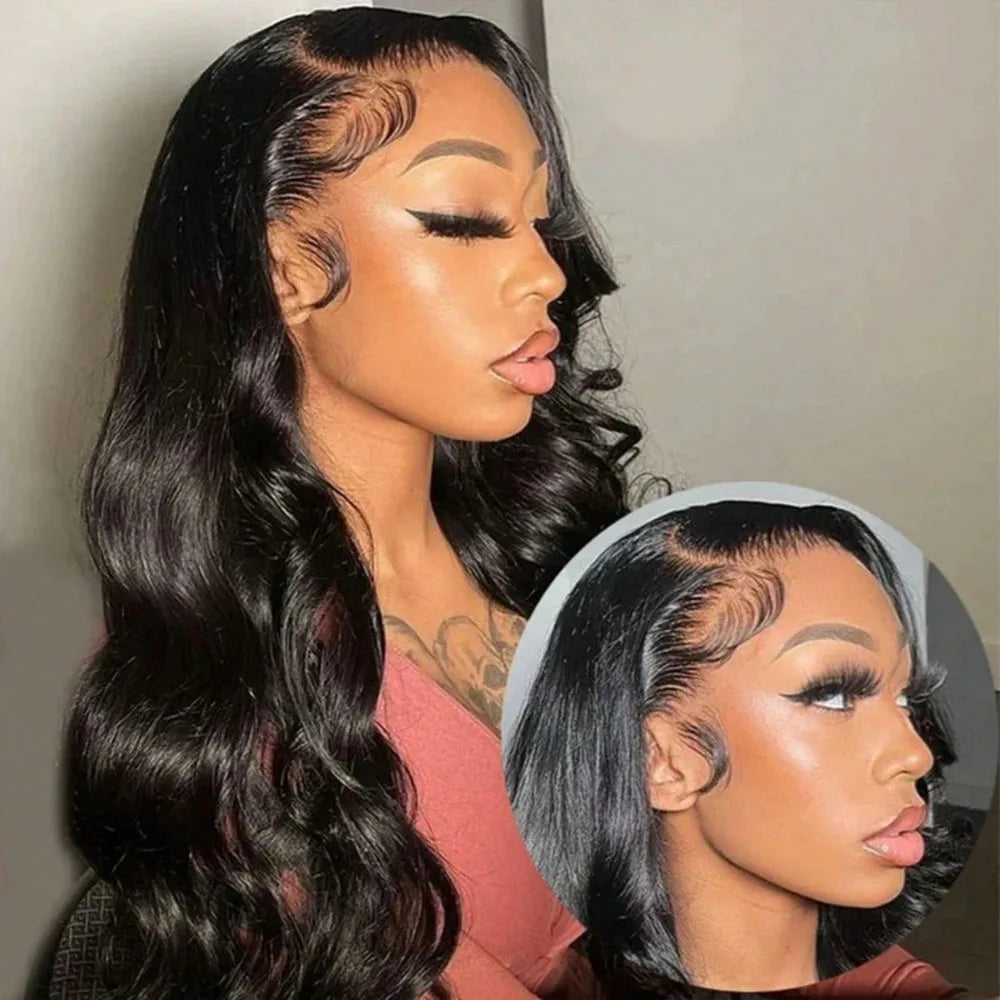 Body Wave Glueless 13x4/13x6 HD Lace Front Wig 250% – Pre Cut
