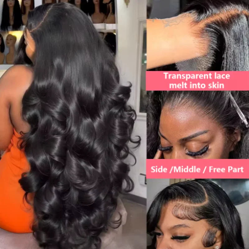 Body Wave Glueless 5x5/13x6 HD Lace Front Wig 250%
