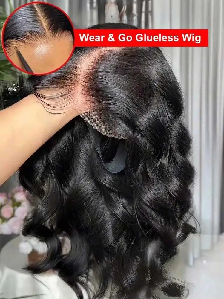 Body Wave Wear & Go Glueless Wig – 40/42 Inch | 250% Density HD Lace Front