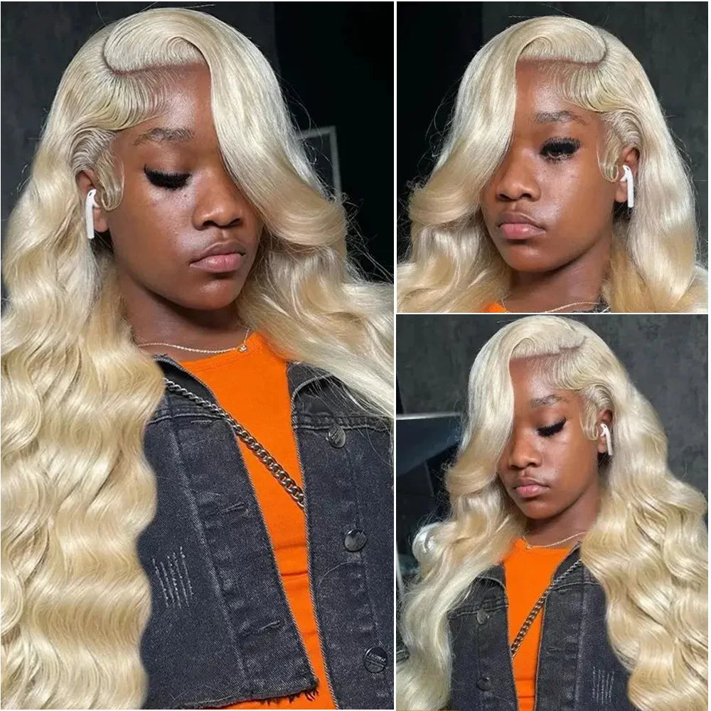 613 Blonde Body Wave 13x4/13x6 HD Lace Front Wig 220%
