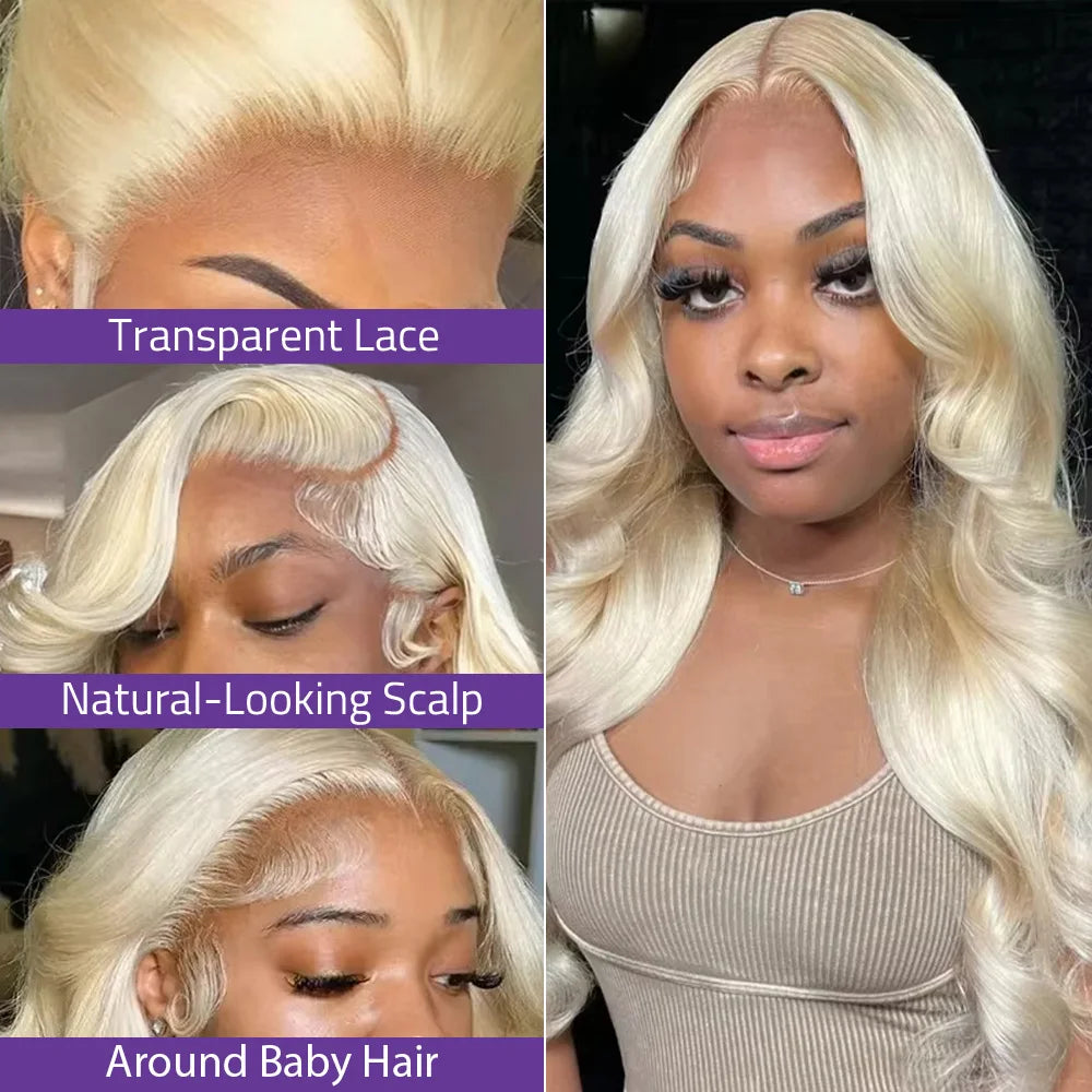613 Blonde Body Wave 13x4/13x6 HD Lace Front Wig 220%