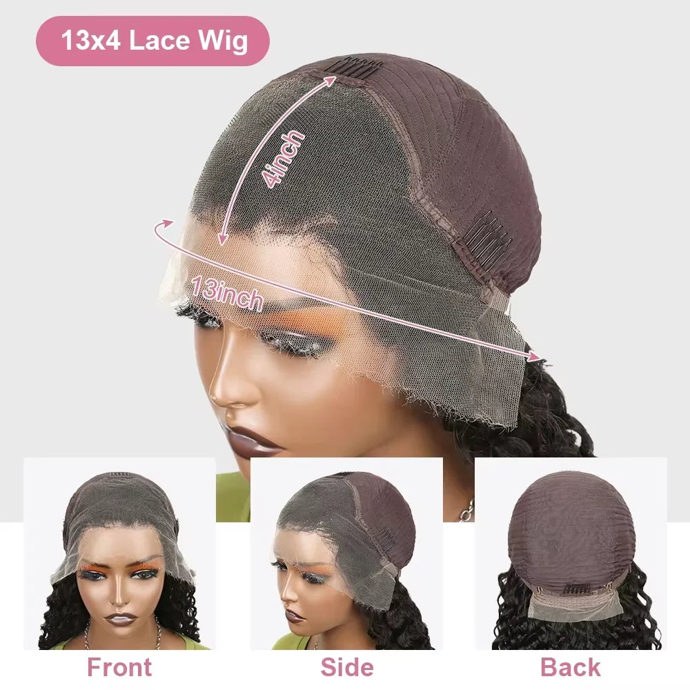 99J Burgundy Bob 13x4 Lace Front, Straight Wig