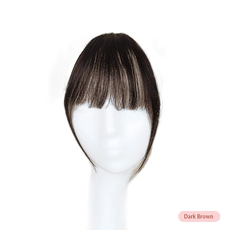 Invisible Air Bangs Clip-In Hair Extension – 100% Human Hair Fringe