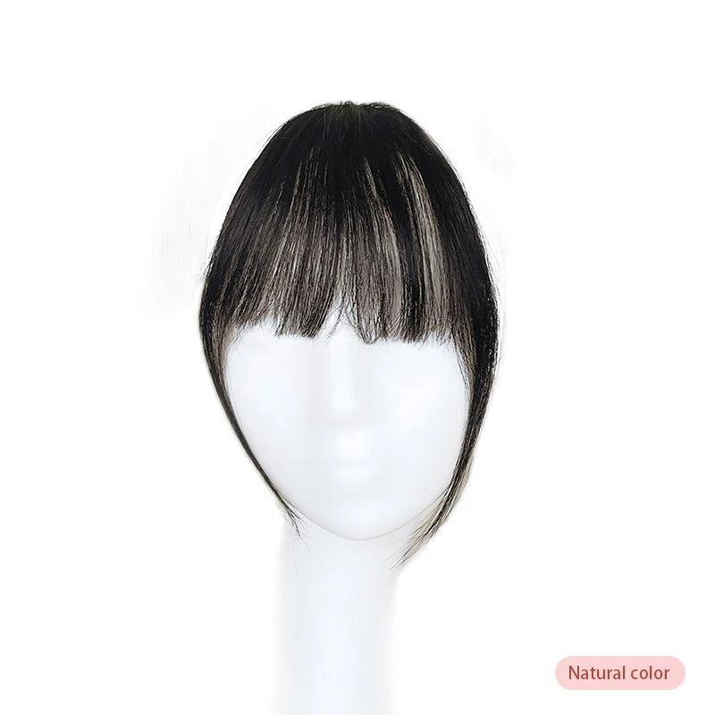 Invisible Air Bangs Clip-In Hair Extension – 100% Human Hair Fringe