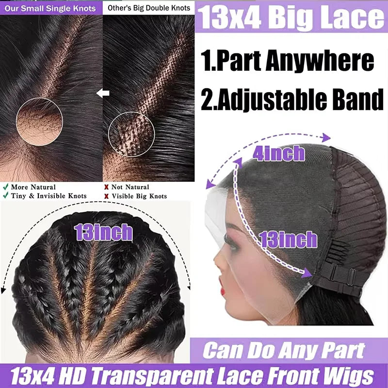 250% Glueless Short Bob Deep Wave 5x5 Lace Wig