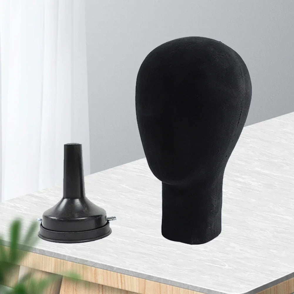 Foam Mannequin Head Display Stand – Wig, Hat & Glasses Holder