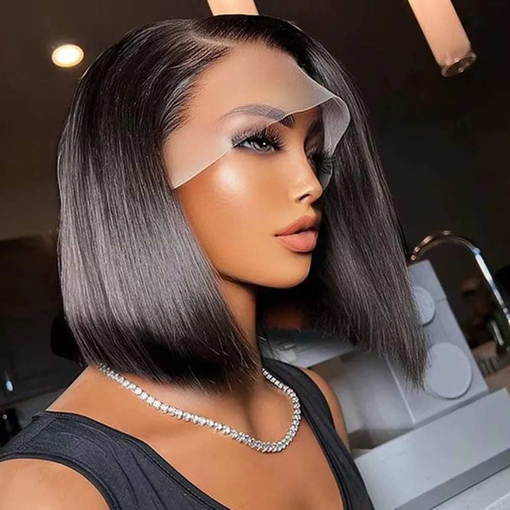 Bone Straight 4x4/13x4 Lace Front Bob Wig