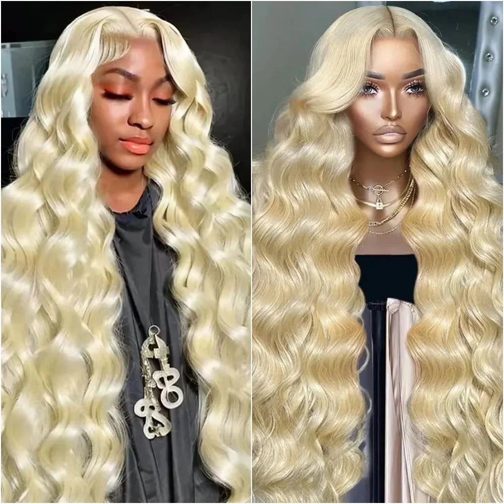 613 Blonde Body Wave 13x4/13x6 HD Lace Front Wig 220%
