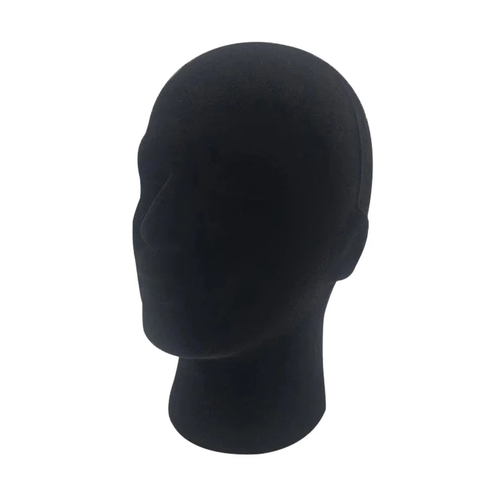 Foam Mannequin Head Display Stand – Wig, Hat & Glasses Holder