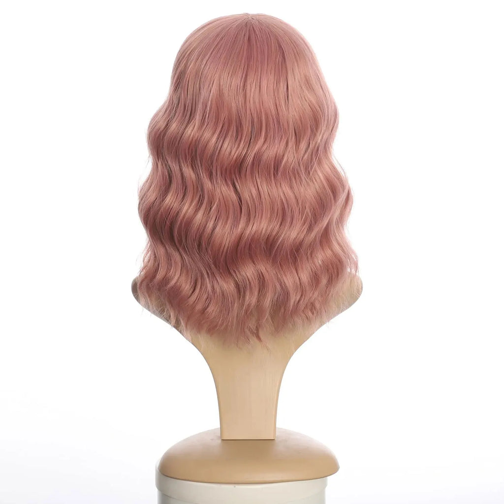 Rosé | Body Wave T-Part Lace Human Hair Wig – Indian Remy | 250% Density | Pink | 8–16 Inch