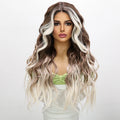 Willow | Long Body Wave Synthetic Lace Front Wig – 28 Inch | 180% Density
