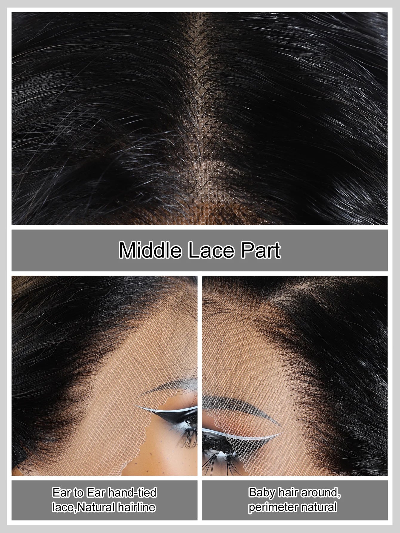 13×6 Lace Front Wig | Blonde Water Wave | Baby Hair | Heat Resistant Synthetic | 30"