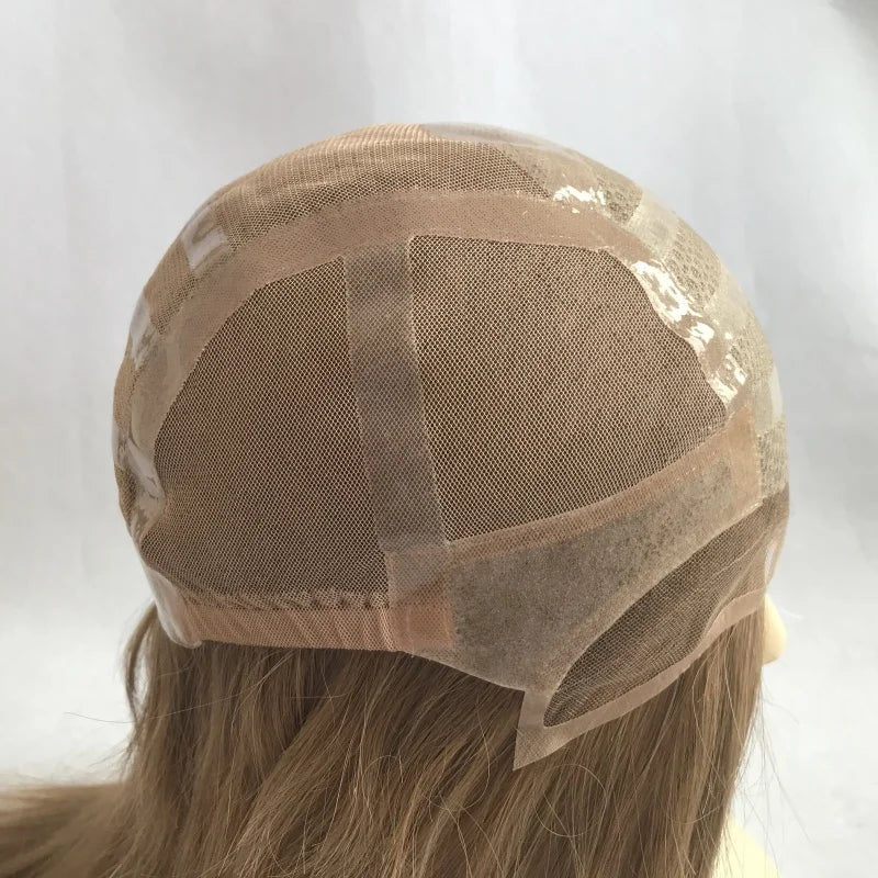 Modern Hair Wholesale in Stock 18 Inch Virgin Human Hair Antislip Glueless Medical Blonde Wig