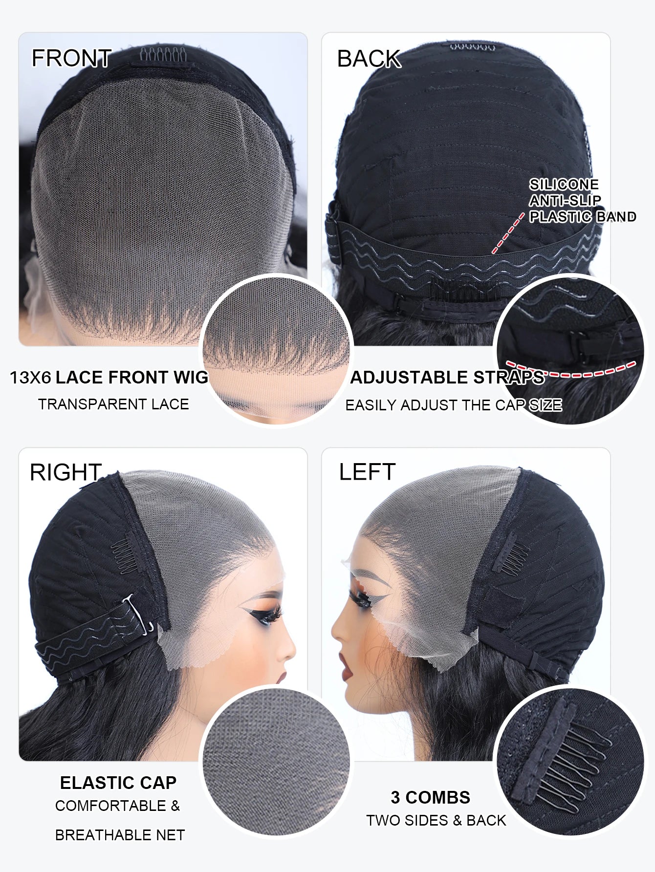 13×6 Lace Front Wig | Blonde Water Wave | Baby Hair | Heat Resistant Synthetic | 30"