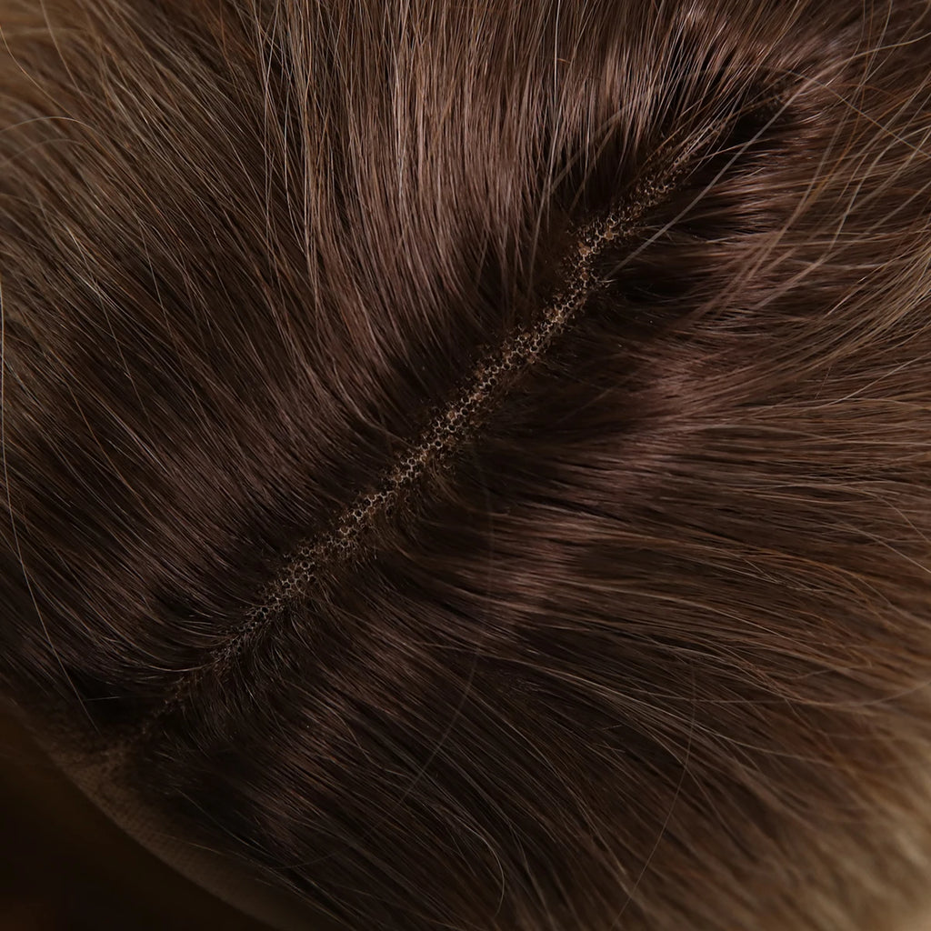 13×4 Lace Front Wig | Brown Gradient | Heat Resistant Synthetic | 30"