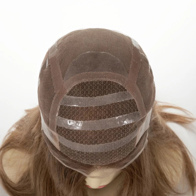 Modern Hair Wholesale in Stock 18 Inch Virgin Human Hair Antislip Glueless Medical Blonde Wig