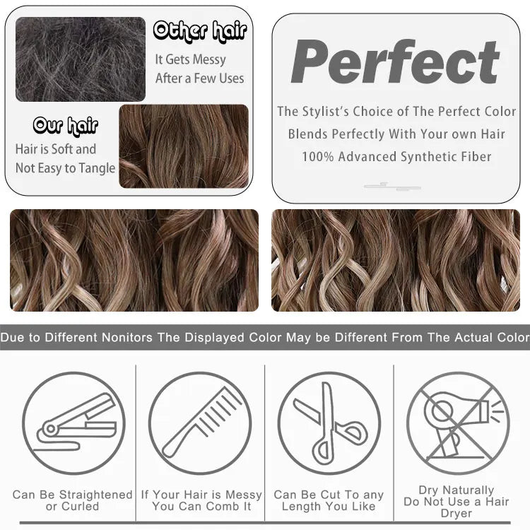 Willow | Long Body Wave Synthetic Lace Front Wig – 28 Inch | 180% Density