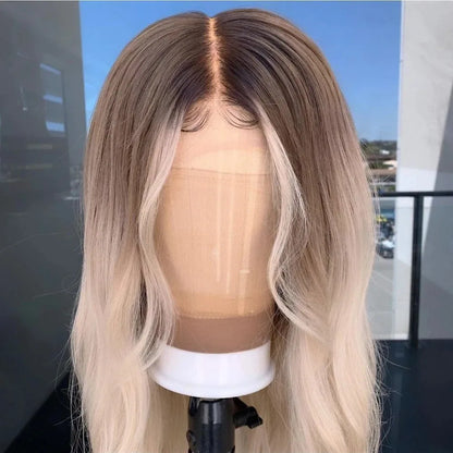 Lumi | Ombre Blonde Loose Wave Lace Front Wig – 13x4 / 13x6 / 360 / Full Lace | 180% Density | Human Hair | 12–22 Inch