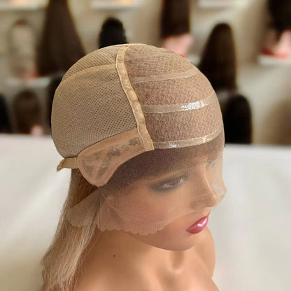 Serenity | Glueless Silk Top Silicone Cap Medical Wig – Ash Blonde | Virgin European Human Hair | Alopecia & Hair Loss