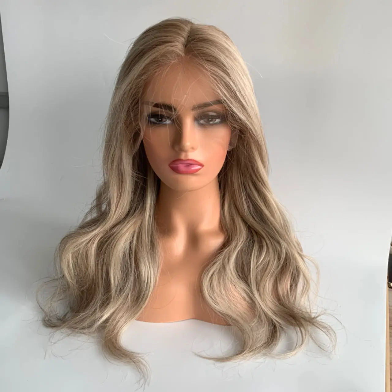 Serenity | Glueless Silk Top Silicone Cap Medical Wig – Ash Blonde | Virgin European Human Hair | Alopecia & Hair Loss