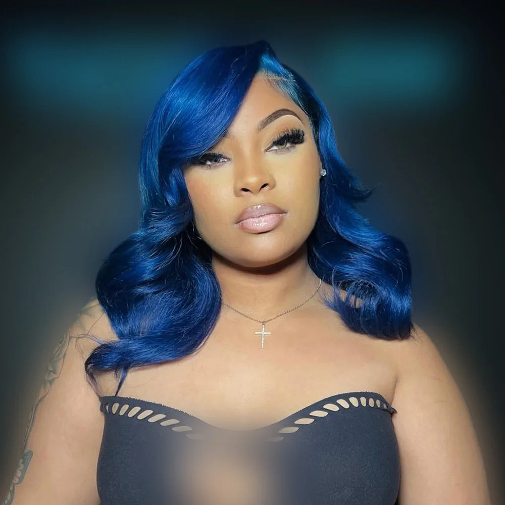 Storm | Water Wave Glueless Human Hair Wig – 5x5 HD Lace | Brazilian Remy | 180% Density | 16–36 Inch