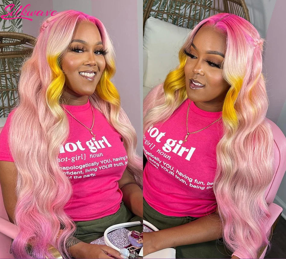 Lumière | 613 Blonde Body Wave Lace Front Wig – 13x4 / 13x6 HD Lace | 180–200% Density | 18–38 Inch