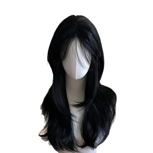 Dante | Deep Wave Headband Wig with French Fringe – Brown | Heat Resistant Synthetic