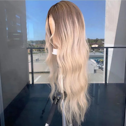 Lumi | Ombre Blonde Loose Wave Lace Front Wig – 13x4 / 13x6 / 360 / Full Lace | 180% Density | Human Hair | 12–22 Inch