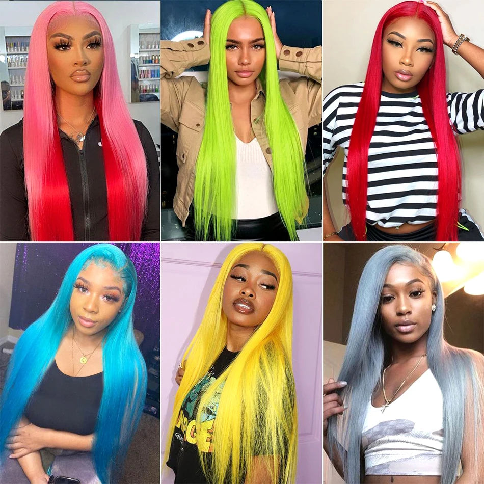 613 Blonde Straight 13x6 HD Lace Front Wig – Brazilian Hair