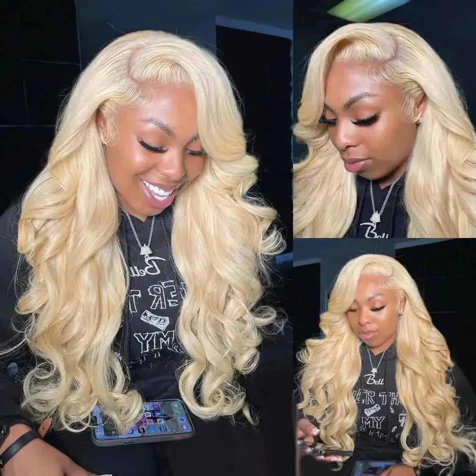 613 Blonde Body Wave 13x6 HD Lace Front Wig