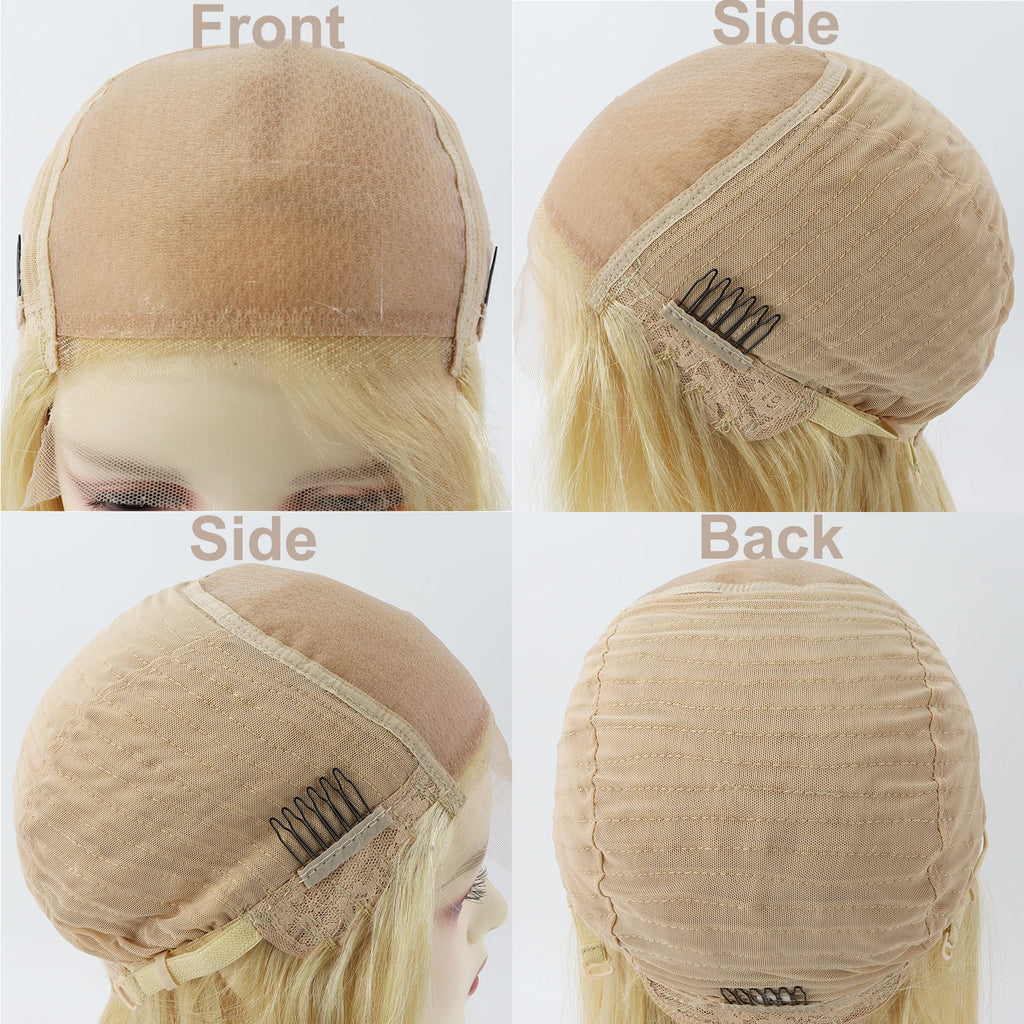 613 Blonde Silk Top 5x5 Closure Wig – European Virgin Hair