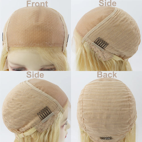 613 Blonde Silk Top 5x5 Closure Wig – European Virgin Hair
