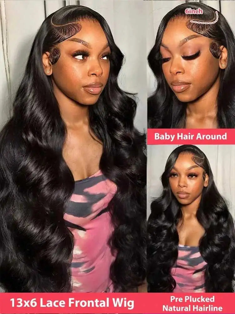 Body Wave Wear & Go Glueless Wig – 40/42 Inch | 250% Density HD Lace Front
