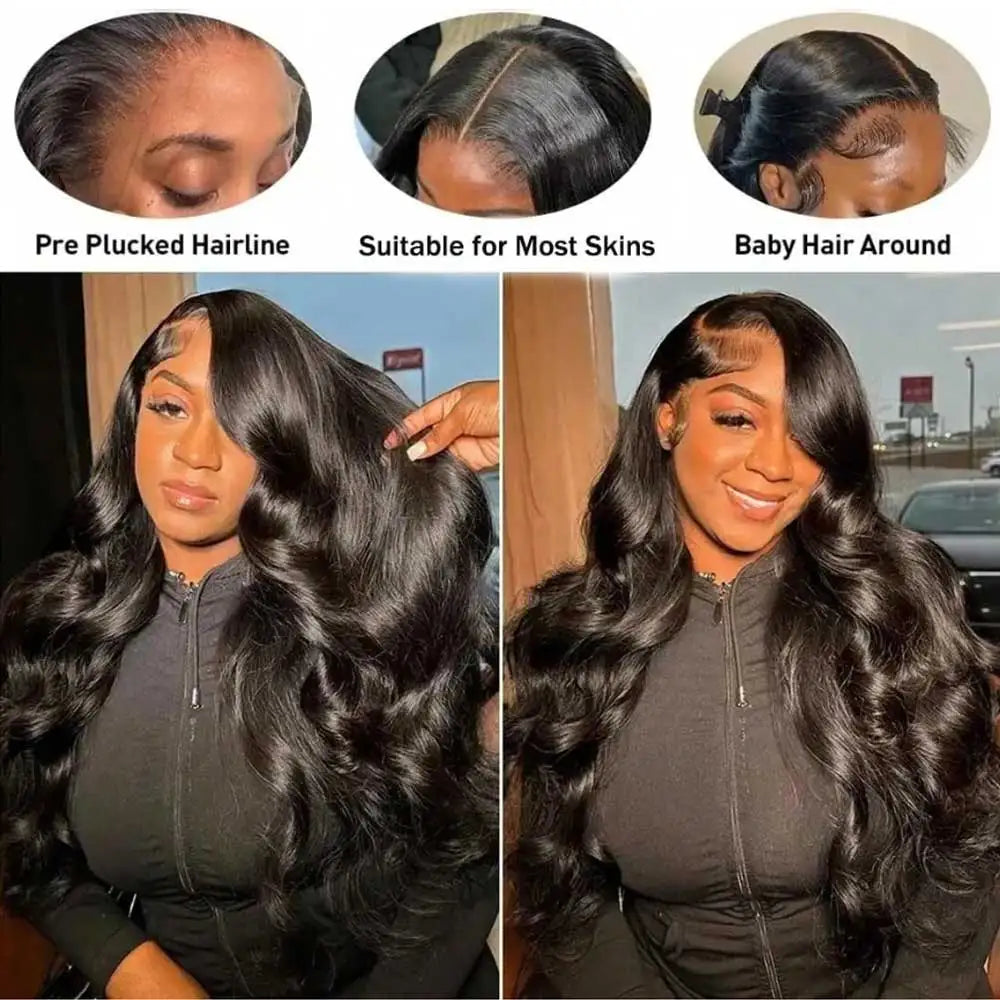 Body Wave HD Lace Front Wig – 13x4 / 13x6 | 100% Remy Human Hair