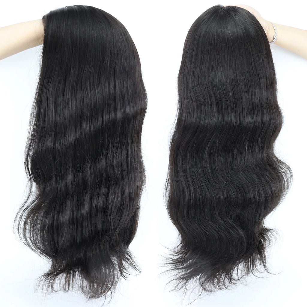 Body Wave Silk Base Wig with PU Front Lace – 150% Density