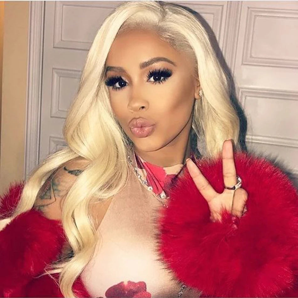 613 Blonde Body Wave 13x6 HD Lace Front Wig